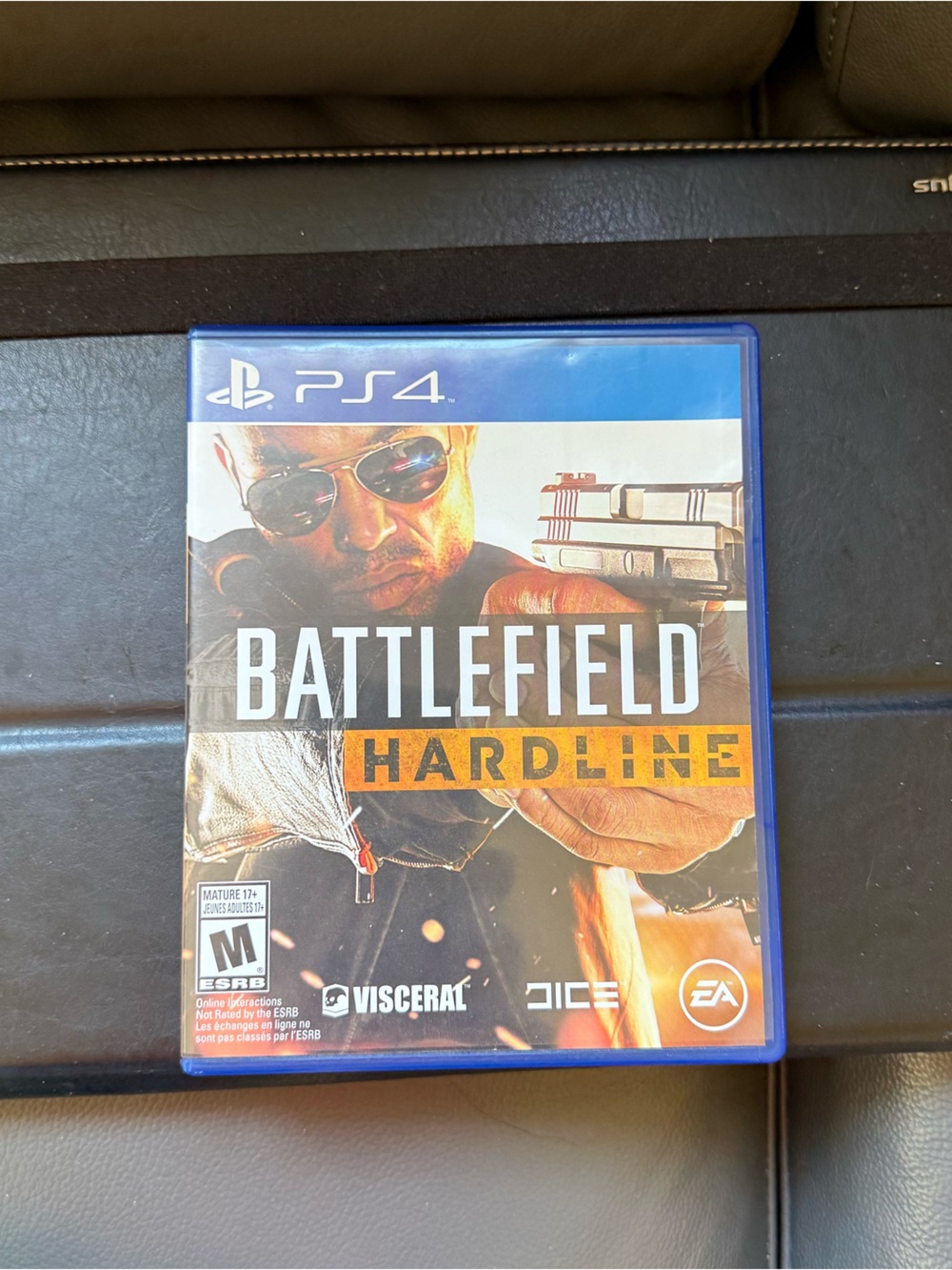 Sony PS4 Battlefield Hardline - Blue Case